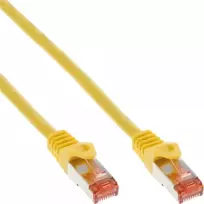 InLine Patch Laidas S/FTP PiMF Cat.6 250MHz PVC CCA geltonas 2m