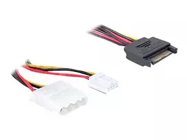 SATA maitinimo Y laidas DeLOCK 65227 0,3 m