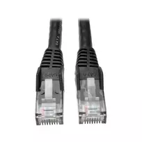 Eaton Tripp Lite Series Cat6 Gigabit nesuvaromas liejinis (UTP) eterneto kabelis (RJ45 M/M), PoE, juodas, 5 pėdos (1,52 m) - Laidas - RJ-45 (M) į RJ-45 (M) - 1,52 m - UTP - CAT 6 - Liejinis