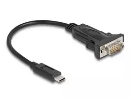 DeLOCK adapteris USB Type-C į RS-232 D-Sub 9 kištukas 0,25 m