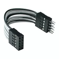InLine vidinis USB ilgintuvas 2x 5 kontaktų kištukas / lizdas, 0,05 m