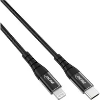 InLine USB-C – Lightning laidas, 2 m, juodas/aliuminis, MFi