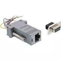 Adapteris InLine 9 kontaktų Sub-D moteriškas RJ45 moteriškas 68889B