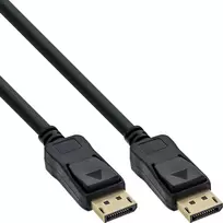 InLine 16 vnt. Bulk-Pack DisplayPort kabelis, 4K2K, juodas, paauksuoti kontaktai, 3 m