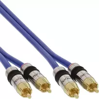 InLine Premium RCA garso kabelis 2x RCA kištukas / kištukas auksuotas 20 m