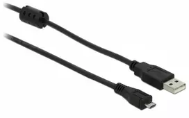 USB laidas DeLOCK 82335 USB 2.0 2 m USB A Micro-USB B juodas