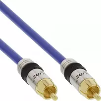 InLine Premium RCA vaizdo ir skaitmeninio garso laidas, RCA kištukas / kištukas, auksuotas, 20 m