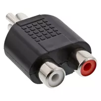 InLine garso adapteris RCA kištukas / 2x RCA lizdas 99310