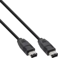 InLine FireWire 400 1394 laidas 6 kontaktų kištukas / kištukas 1,8 m
