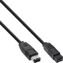InLine FireWire 400 į 800 1394b laidas 6/9 kontaktų kištukas 3m