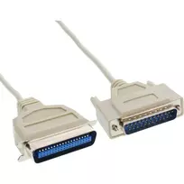 InLine spausdintuvo laidas Bi-Directional 25 kontaktų D-Sub į 36 kontaktų Centronics 5 m