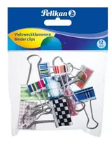 Segtuvas dokumentams Pelikan 700306 metalinis, įvairių spalvų, 12 vnt.