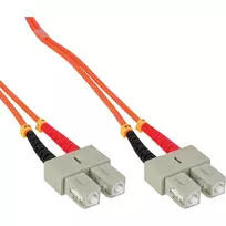 InLine Fiber Optical Duplex Cable SC/SC 50/125µm OM2 10m