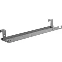 Kabelių vedimo lentyna po stalu InLine 131×590×74 mm pilka