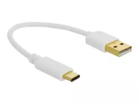 Įkrovimo laidas USB DeLOCK Type-A į USB Type-C 15 cm