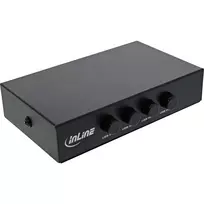 InLine USB 2.0 jungiklis rankinis USB-A įrenginys 4 kompiuteriams laidinis