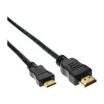 InLine HDMI Mini laidas, High Speed HDMI, AM/CM, auksuoti kontaktai, 10 m