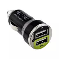InLine USB automobilinis įkroviklis + maitinimo adapteris bet kokiam USB įrenginiui 12/24V į 5V DC/2.1A