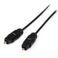 StarTech.com 15 pėdų plonas Toslink skaitmeninis optinis SPDIF garso kabelis