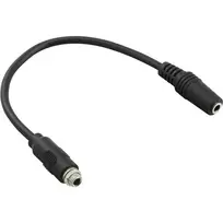 InLine garso adapterio laidas, 3,5 mm stereo motina į motiną, su vienu sriegiu, 0,2 m