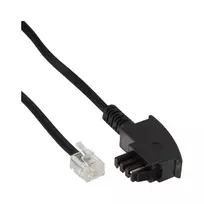 InLine TAE-F laidas, jungiantis prie 6P4C (RJ11), 6 m