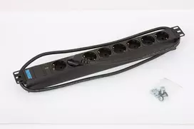 Triton RAB-PD-X06-A1 1U maitinimo skirstytuvas 8 lizdai 16A