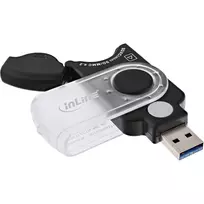 InLine kortelių skaitytuvas USB 3.0, SD/SDHC/SDXC, microSD