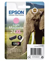 Epson 24XL šviesiai purpurinis dažų kasetė Claria Photo HD – originalus rašalas