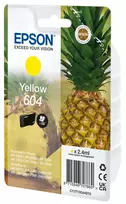 Epson 604 geltonas rašalo kasetė originali standartinės išeigos 1 vnt.