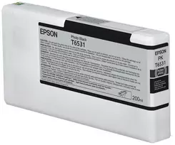Epson T6531 fotojuodos rašalo kasetė (200 ml), fotojuoda, dažų pagrindu, 200 ml, 1 vnt.