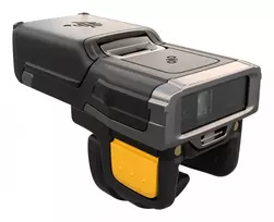 Zebros RS6100 nešiojamas brūkšninių kodų skaitytuvas 2D LED pilka, geltona