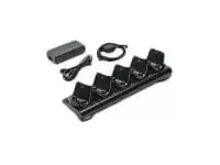 Įkroviklis Zebra CRD-MPM-5SCHGEU1-01, AC maitinimas, vidaus patalpoms, juodas, su DC laidu