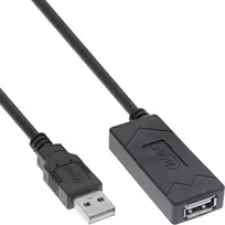 InLine USB 2.0 aktyvus ilgintuvas USB-A kištukas/lizdas 5m 0.48Gbit/s