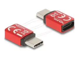 Mobiliojo įrenginio įkroviklis DeLOCK 60689 Smartphone Raudonas 48V 2 USB Type-C