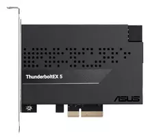 ASUS ThunderboltEX 5 išplėtimo kortelė — PCIe 4.0, Intel JHL9580, Mini DisplayPort, USB 2.0, 120Gbit/s