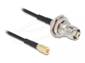 Delock antenos laidas TNC lizdas į SMB kištuką RG-174 20 cm (90724)