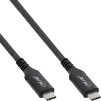 InLine 35902A USB4 Gen 3x2 laidas USB C 2 m juodas