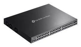 TP-Link Omada SG5452XMPP valdomas L3 tinklo jungiklis su PoE, 48 prievadai, 4x 10Gb SFP+, juodas