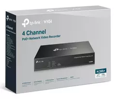 Tinklinis vaizdo registratorius TP-Link VIGI NVR1004H-4P-2TB 4 kanalai 2TB