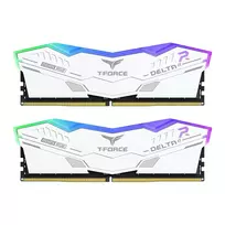 Team Group T-Force DELTAa RGB DDR5 atminties rinkinys 32GB (2 x 16GB) 6000 MHz CL30 baltas