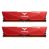 Team Group VULCAN FLRD532G6000HC30DC01, 32GB, 2 x 16GB, DDR5, 6000 MHz, 288-pin DIMM, Raudona