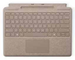 Microsoft Surface Pro klaviatūra su rašiklio laikikliu DE/AT QWERTZ vokiška smėlio spalvos