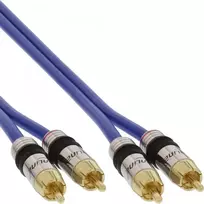 InLine Premium RCA garso kabelis 2x RCA kištukas / kištukas auksuotas 30 m