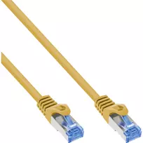 InLine 72655Y tinklo kabelis geltonas 0,5 m Cat6a S/FTP (S-STP)