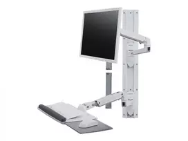 Sieninis tvirtinimo komplektas Ergotron LX 81.3 cm (32 coliai) Baltas