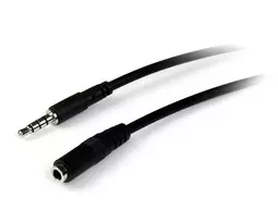 StarTech.com 2m 3.5mm 4 padėčių TRRS ausinių prailginimo laidas - M/F