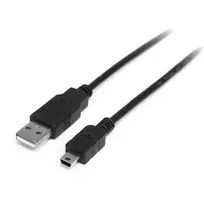 StarTech.com 0,5 m Mini USB 2.0 laidas - A į Mini B - Kištukas/Kištukas