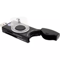 InLine USB 3.0 mobilus kortelių skaitytuvas su 2 lizdais SD SDHC SDXC microSD