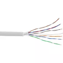 InLine telefono kabelis 12 gyslų kietas montavimui 6x2x0,6mm ekranuotas 100m