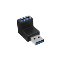 USB 3.0 adapteris A kištukas / A lizdas 90° lenktas InLine 35300R
